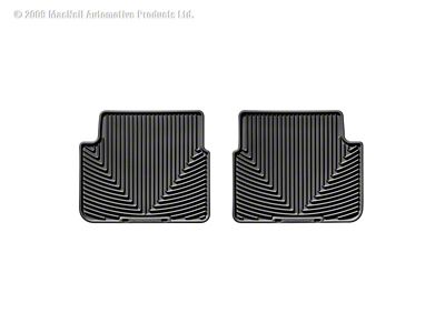 WeatherTech 09-13 Toyota Corolla Rear Rubber Mats - Black - W80