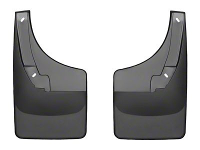 WeatherTech 09+ Dodge Ram 1500 No Drill Mudflaps - Black - 120024