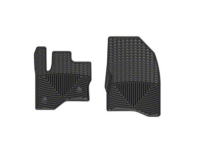 WeatherTech 09+ Ford Flex Front Rubber Mats - Black - W237