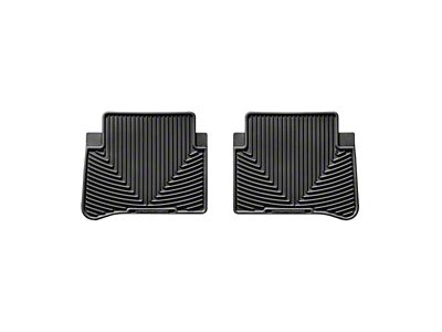 WeatherTech 09+ Nissan Maxima Rear Rubber Mats - Black - W164