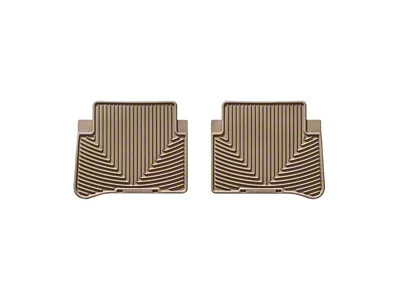 WeatherTech 09+ Nissan Maxima Rear Rubber Mats - Tan - W164TN