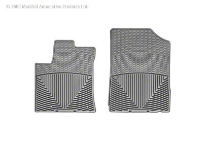 WeatherTech 09+ Pontiac Vibe Front Rubber Mats - Grey - W96GR