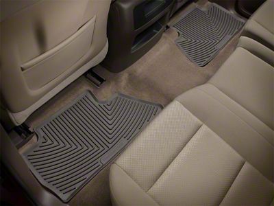 Weathertech 10-15 Chevrolet Equinox Rear Rubber Mats - Black - W281CO