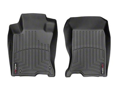 WeatherTech 10-15 Honda Crosstour Front FloorLiner - Black (4WD; Hook - 4412771