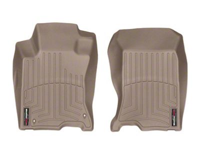 WeatherTech 10-15 Honda Crosstour Front FloorLiner - Tan (4WD; Hook - 4512771