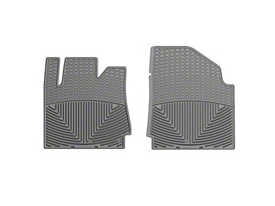 Weathertech 10+ Cadillac SRX Front Rubber Mats - Grey - W191GR