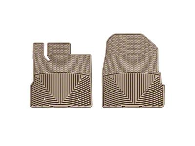 Weathertech 10+ Chevrolet Equinox Front Rubber Mats - Tan - W165TN