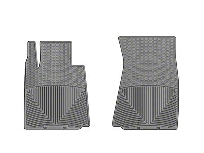 WeatherTech 10+ Nissan 370Z Front Rubber Mats - Grey - W226GR