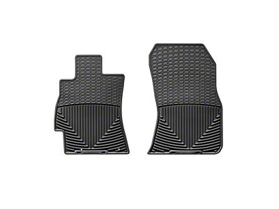 WeatherTech 10+ Subaru Outback Front Rubber Mats - Black - W172