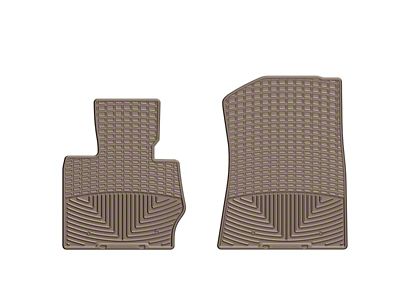 WeatherTech 11+ BMW X3 Front Rubber Mats - Tan - W258TN
