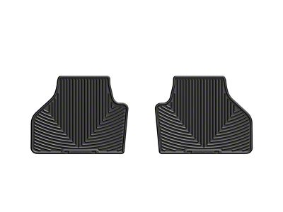 Weathertech 11+ BMW X3 Rear Rubber Mats - Black - W259
