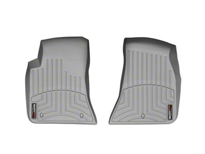 Weathertech 11+ Dodge Challenger Front FloorLiner - Grey - 463861
