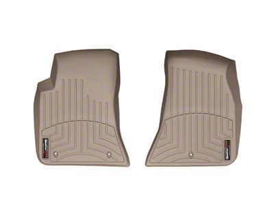 Weathertech 11+ Dodge Challenger Front FloorLiner - Tan - 453861