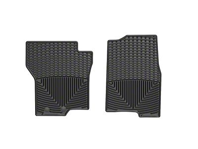 WeatherTech 11+ Ford Expedition Front Rubber Mats - Black - W241