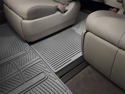 Weathertech 11+ Toyota Sienna Rear Rubber Mats - Grey - W247GR