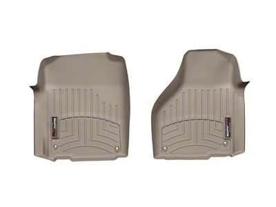 Weathertech 12-13 Dodge Ram Front FloorLiner - Tan - 454651