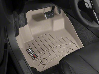 Weathertech 12-13 Ford Mustang Front FloorLiner - Tan - 454681