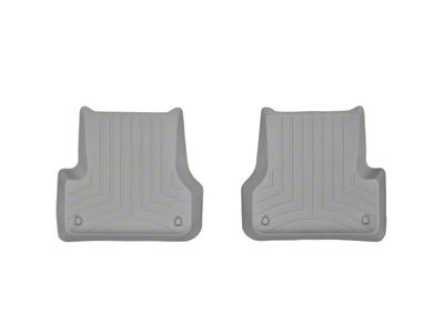 Weathertech 12+ Audi A6 Rear FloorLiner - Grey - 463742