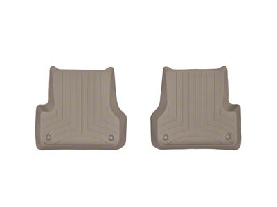 WeatherTech 12+ Audi A6 Rear FloorLiner - Tan - 453742