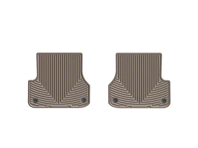 WeatherTech 12+ Audi A6/S6 Rear Rubber Mats - Tan - W301TN