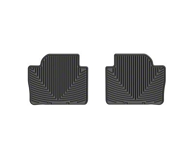 WeatherTech 12+ BMW 3-Series (F30) Rear Rubber Mats - Black - W268