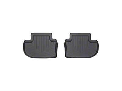 Weathertech 12+ BMW 6-Series Rear FloorLiner - Black - 443723