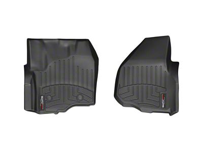 Weathertech 12+ Ford F250/F350/F450/F550 Front FloorLiner - Black - 444331