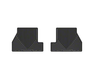 WeatherTech 12+ Ford Focus Rear Rubber Mats - Black - W272
