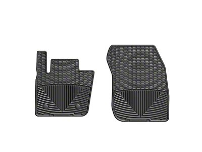 WeatherTech 13+ Ford Fusion Front Rubber Mats - Black - W295