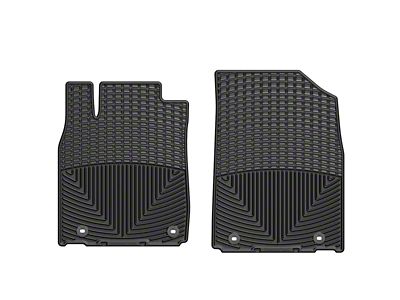 Weathertech 13+ Lexus ES Front Rubber Mats - Black - W289
