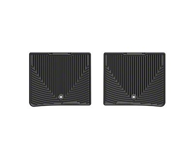 WeatherTech 13+ Lexus ES Rear Rubber Mats - Black - W290