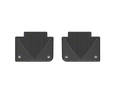 WeatherTech 13+ Lexus GS Rear Rubber Mats - Black - W280