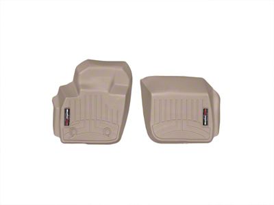 Weathertech 13+ Lincoln MKZ Front FloorLiner - Tan - 454831