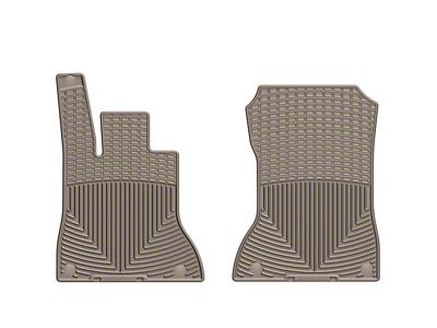 WeatherTech 13+ Mercedes-Benz SL-Class Front Rubber Mats - Tan - W299TN