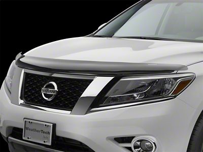 WeatherTech 13+ Nissan Pathfinder Stone and Bug Deflector - Dark - 50220