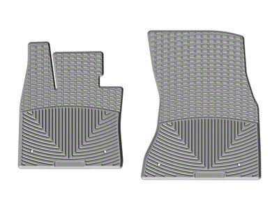 Weathertech 14-15 BMW X5 Front Rubber Mats - Grey - W325GR