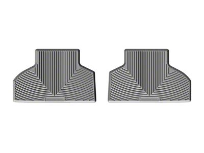 Weathertech 14-15 BMW X5 Rear Rubber Mats - Grey - W326GR