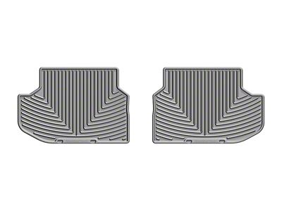 Weathertech 14-16 BMW 5-Series Rear Rubber Mats - Grey - W331GR