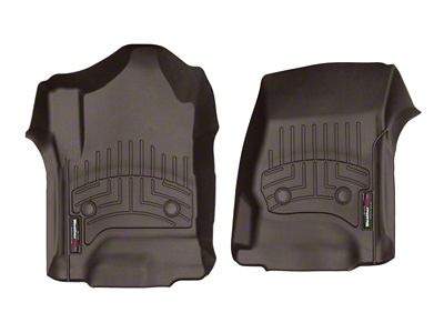 WeatherTech 14-18 Chevrolet Silverado 1500 Front Floor Liner - Cocoa - 477221