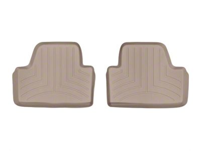 Weathertech 14+ BMW 4-Series Rear FloorLiner - Tan - 455603
