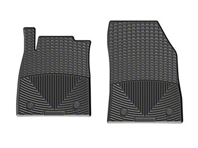 Weathertech 14+ Chevolet Impala Front Rubber Mats - Black - W318
