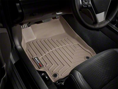 Weathertech 14+ Chevrolet Silverado Front FloorLiner - Tan - 455441