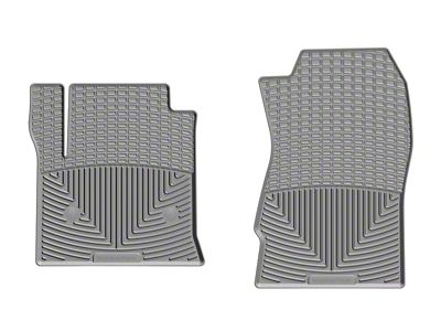 WeatherTech 14+ Chevrolet Silverado Front Rubber Mats - Grey - W309GR