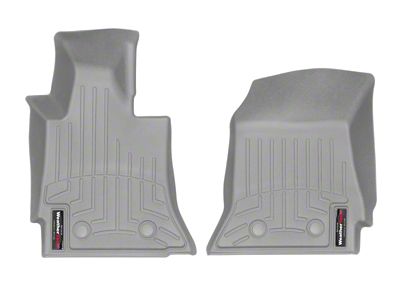 Weathertech 14+ Chevy Corvette Front FloorLiner - Grey - 465891