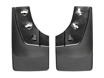 Weathertech 14+ GMC Sierra/Sierra Denali No Drill Mudflaps - Black - 120036