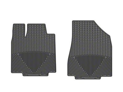 Weathertech 14+ Jeep Cherokee Front Rubber Mats - Black - W315
