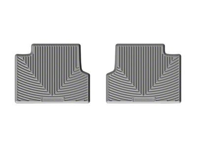 Weathertech 14+ Jeep Cherokee Rear Rubber Mats - Grey - W317GR