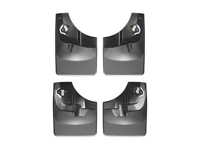 Weathertech 15-20 Ford F-150 w/Fender Lip Molding No Drill Mudflaps - Black