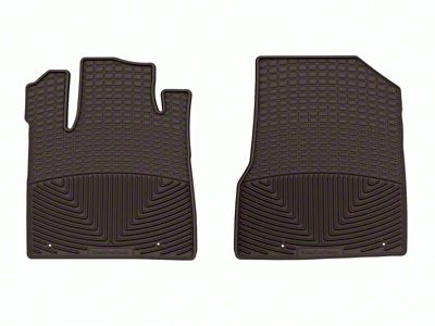 WeatherTech 15-23 Nissan Murano Front Rubber Mats - Cocoa - W433CO