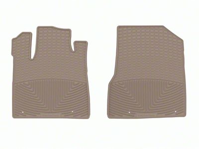 WeatherTech 15-23 Nissan Murano Front Rubber Mats - Tan - W433TN